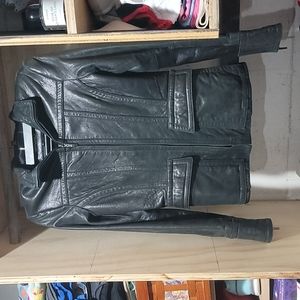Women's leather jacket